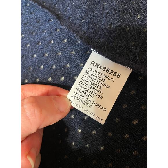 NWT Ania. A Y2K Boho Fairy Core Multicolor Mesh Vest Medium - Picture 8 of 8